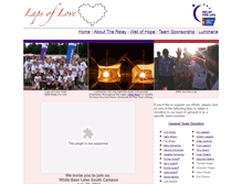 Tablet Screenshot of lapsoflove.com